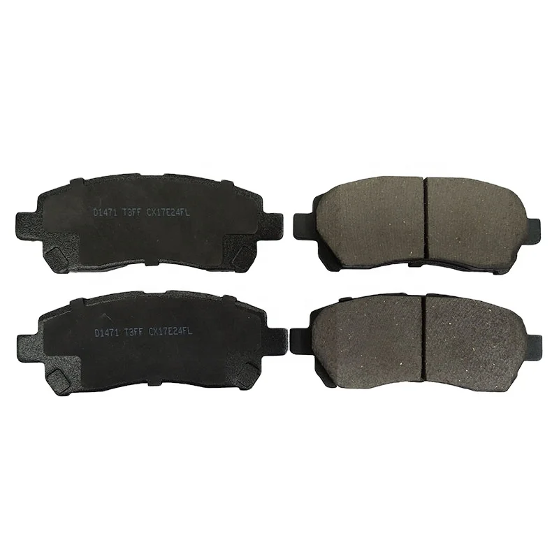 SDCX D1471 / 04465-BZ010 / SP1589 cross reference raw material mad in Japan brake pad for JIABAO V55 / V70 / V80