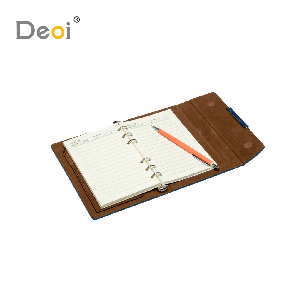 
high quality metal cover thick spiral notebook 