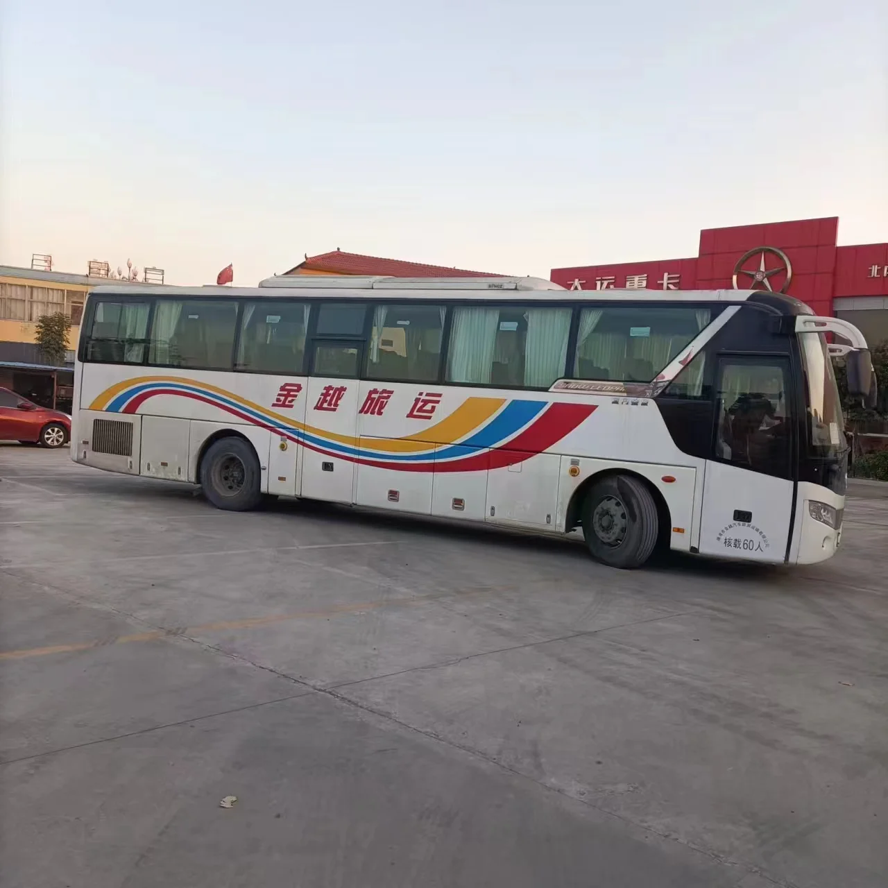Cheap price used bus 60 seats coach buses used sale in Africa