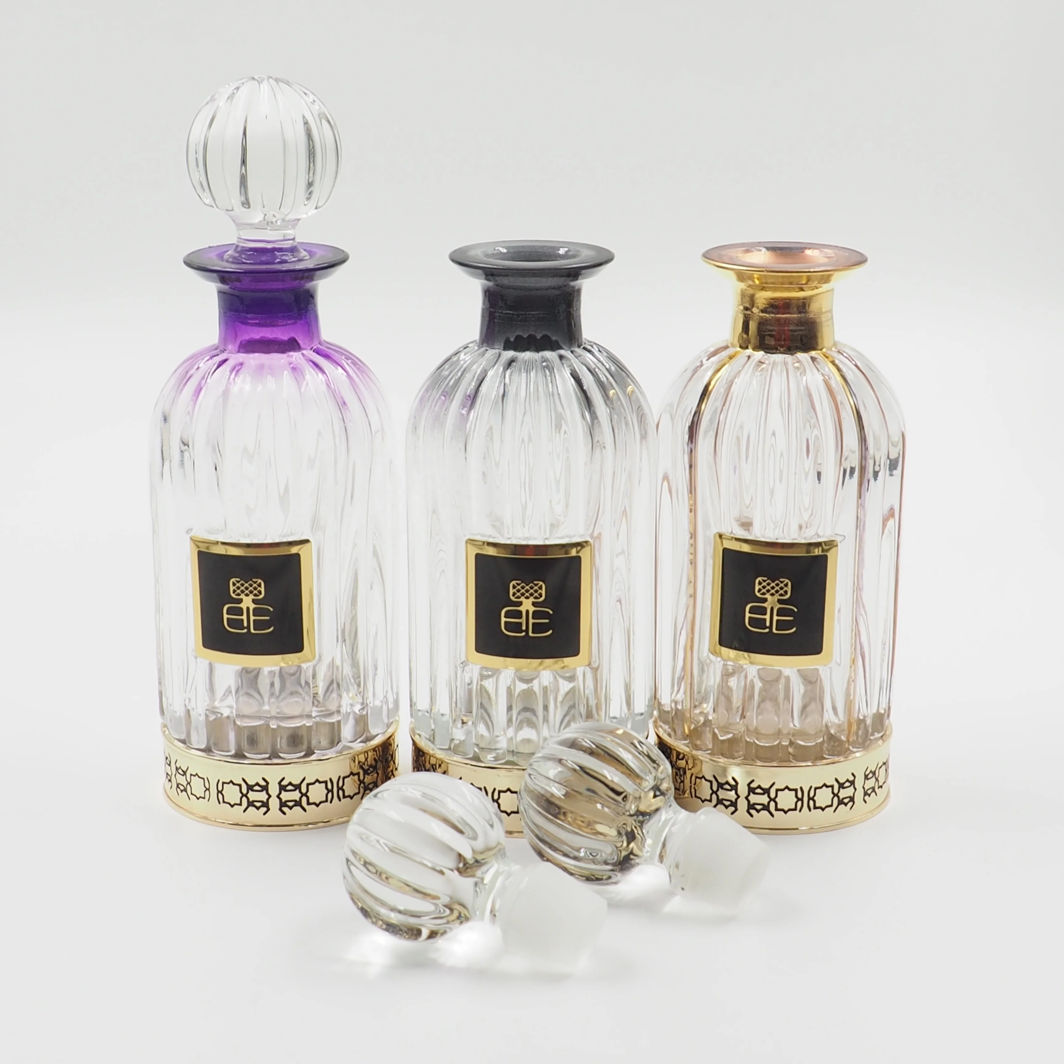 Hot Selling 150ML Golden Painting Colorful High Quality Perfume Decanter
