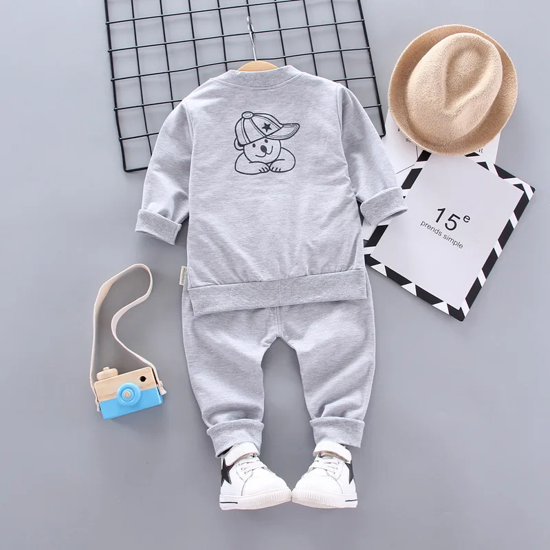 Autumn cute 2 pieces set little baby clothes boys 0-12 months