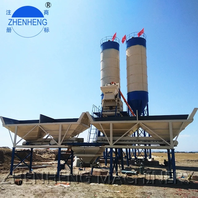 Precast Concrete Wall Panel Plant Concret Celular Electric Mini Stationary Concrete Mixing Plant Ghana Reinforcing Bar Plant