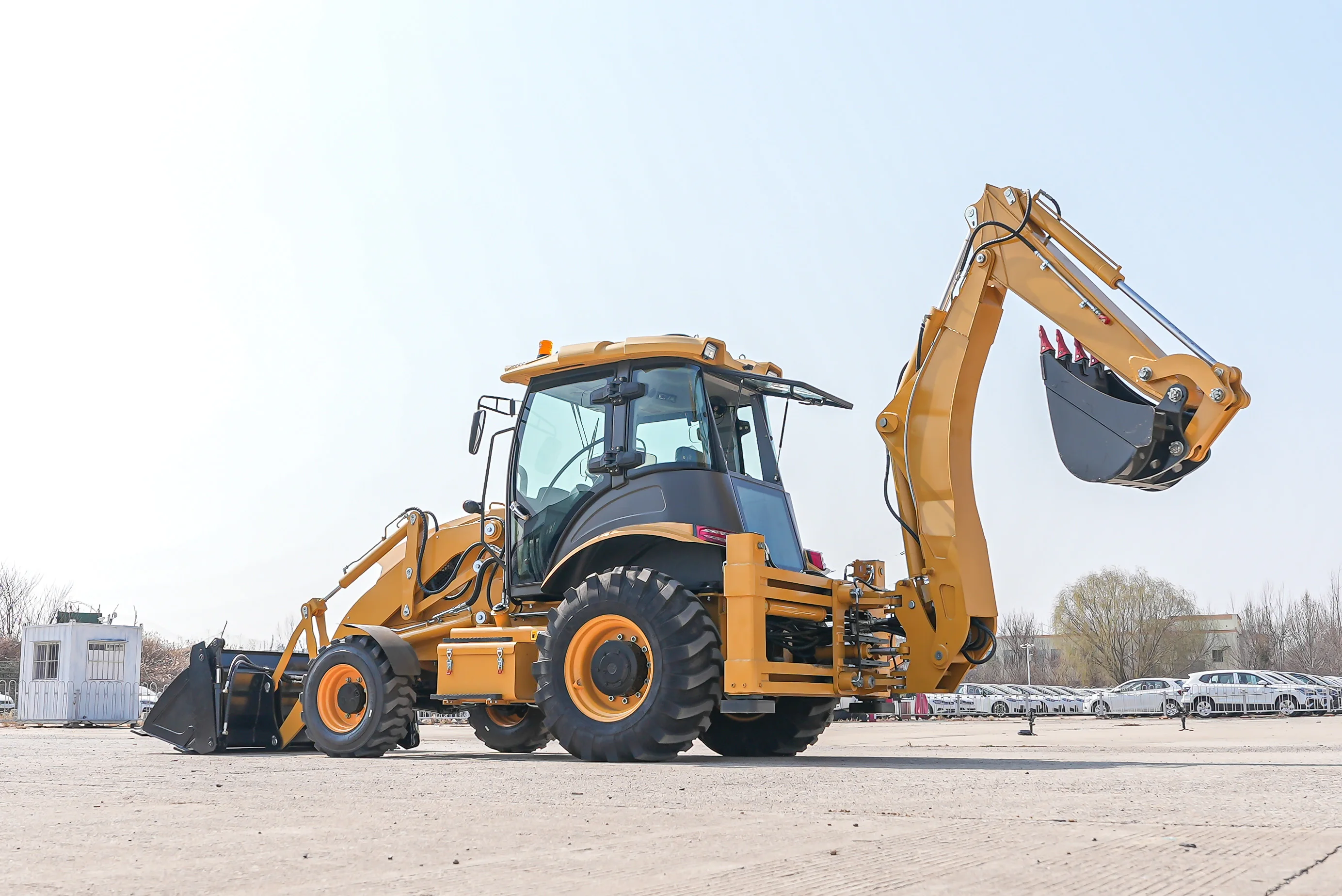 Factory SDXG Mini Backhoe Loader Excavator Cheap Backhoe Loaders China Trade  Tractor with Loader and Digger