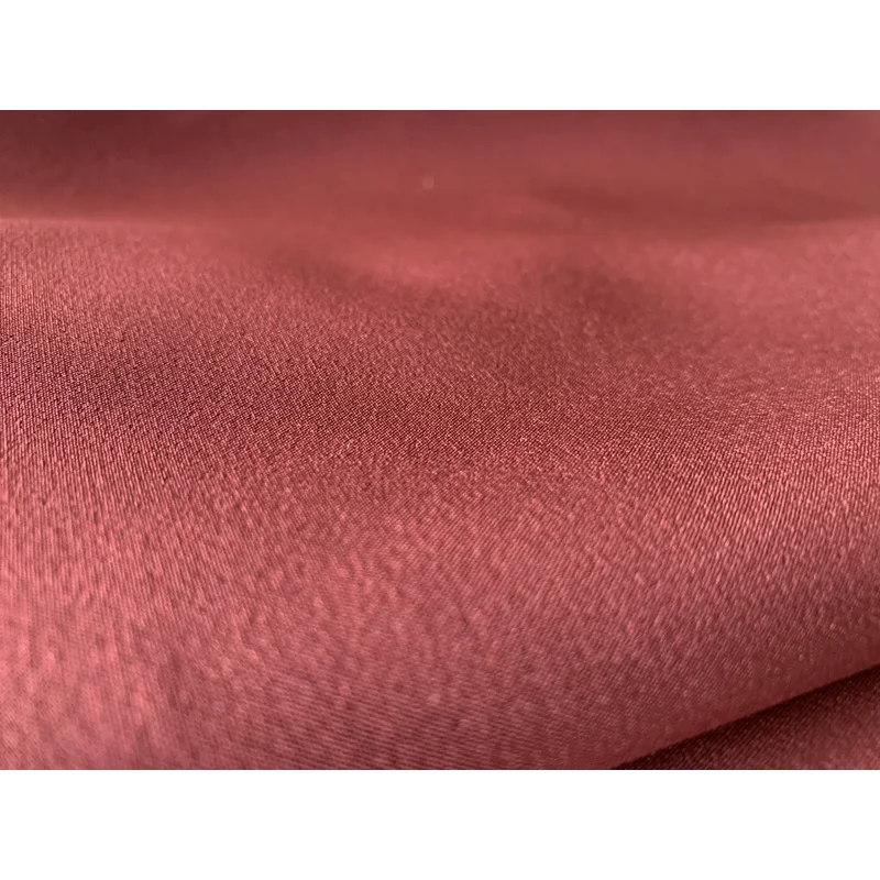 Factory price wholesale textiles viscose fabric Manufacturer 150D weft stretch satin dyeing MIUMIU fabrics for clothing