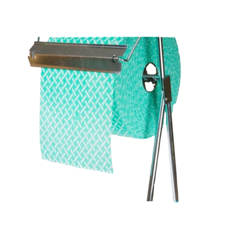 Lint free industrial nonwoven cleaning wiper cloth in roll