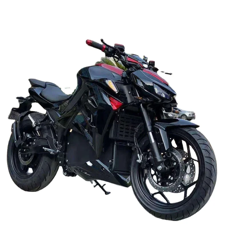 Высокоскоростной мощный электрический мотоцикл Z1000 8000 Вт 72 в спортивный для