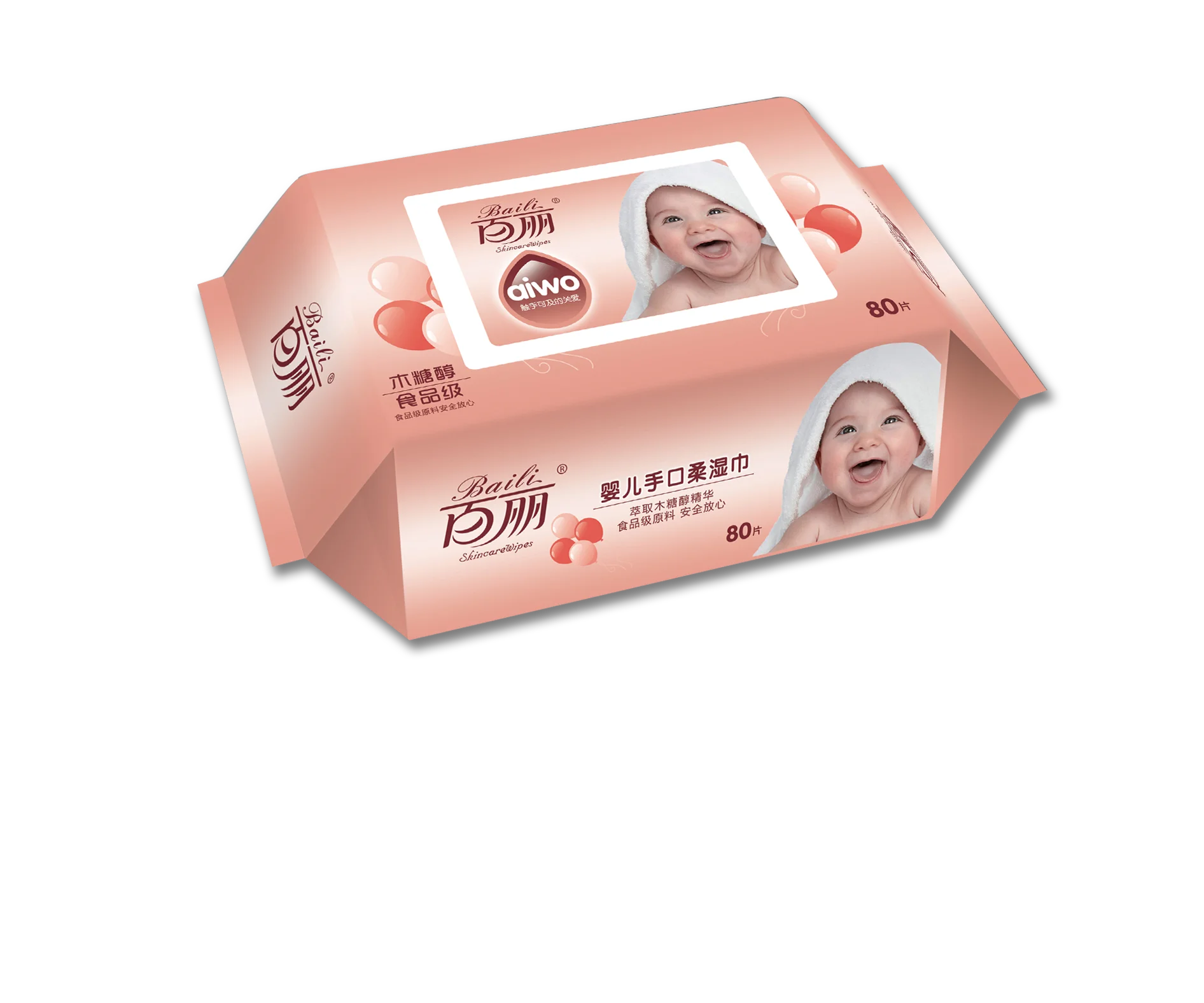 Factory Price Baby Wipe Biodegradable Unscented Baby Cleaning Wipe cotton wet wipes