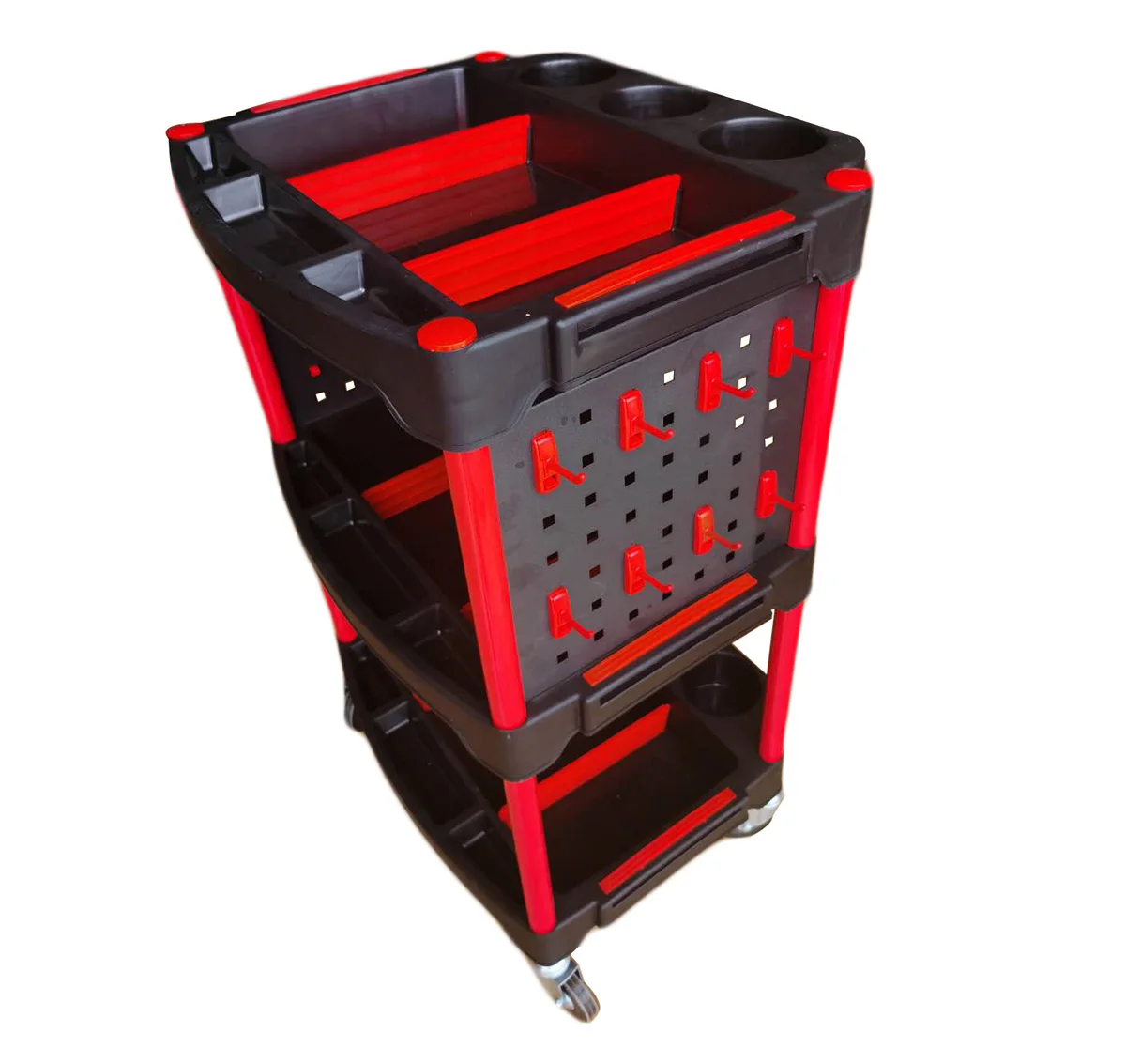 Quality Protection Workshop Mechanic Tool Cart PP Detailing Car Repair Storage Cart