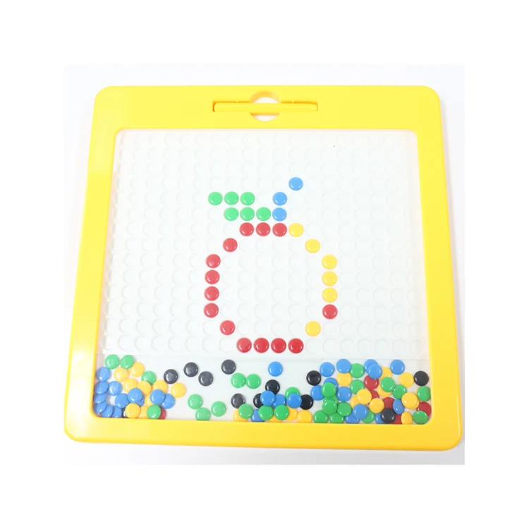 
IPOP Colorful Chocolate Beads Magpad Dot Magnetic Drawing Board Kids Baby Learning Educational Toys 