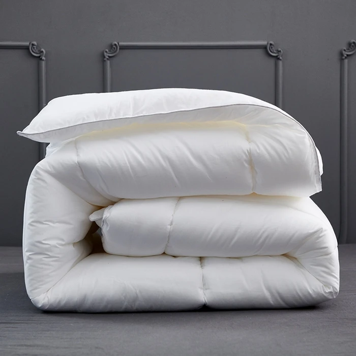 Wholesale Hotel Embroidery 100% Cotton Bamboo Quilt Bedding Set Queen King Size Insert Quilt