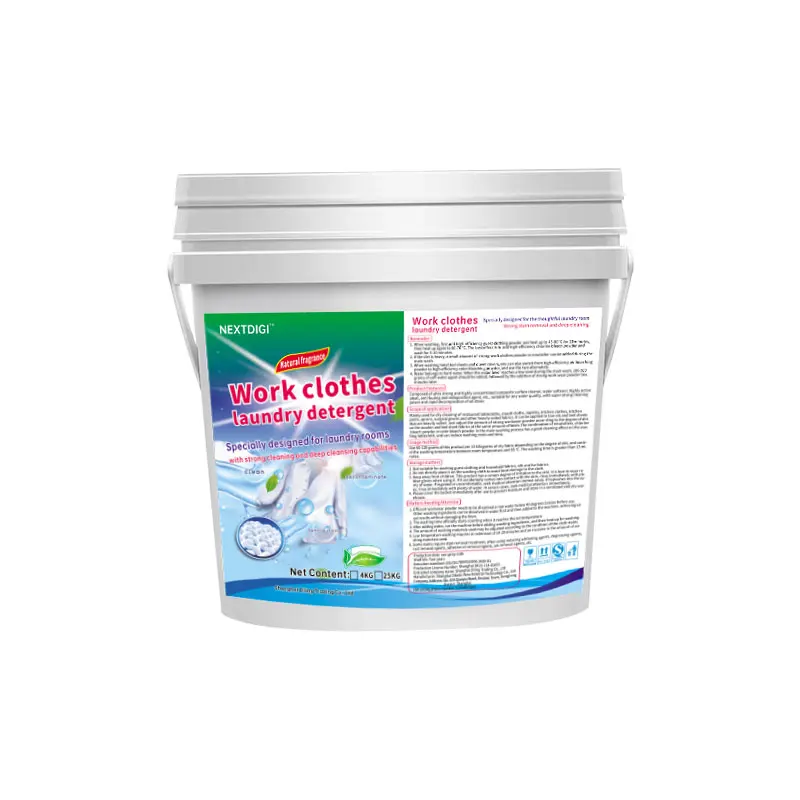 NEXTDIGI Customizable Water Soluble Liquid Detergent Powder Good Price Fragrant Natural OEM ODM Bulk Cleaning Powder Laundry