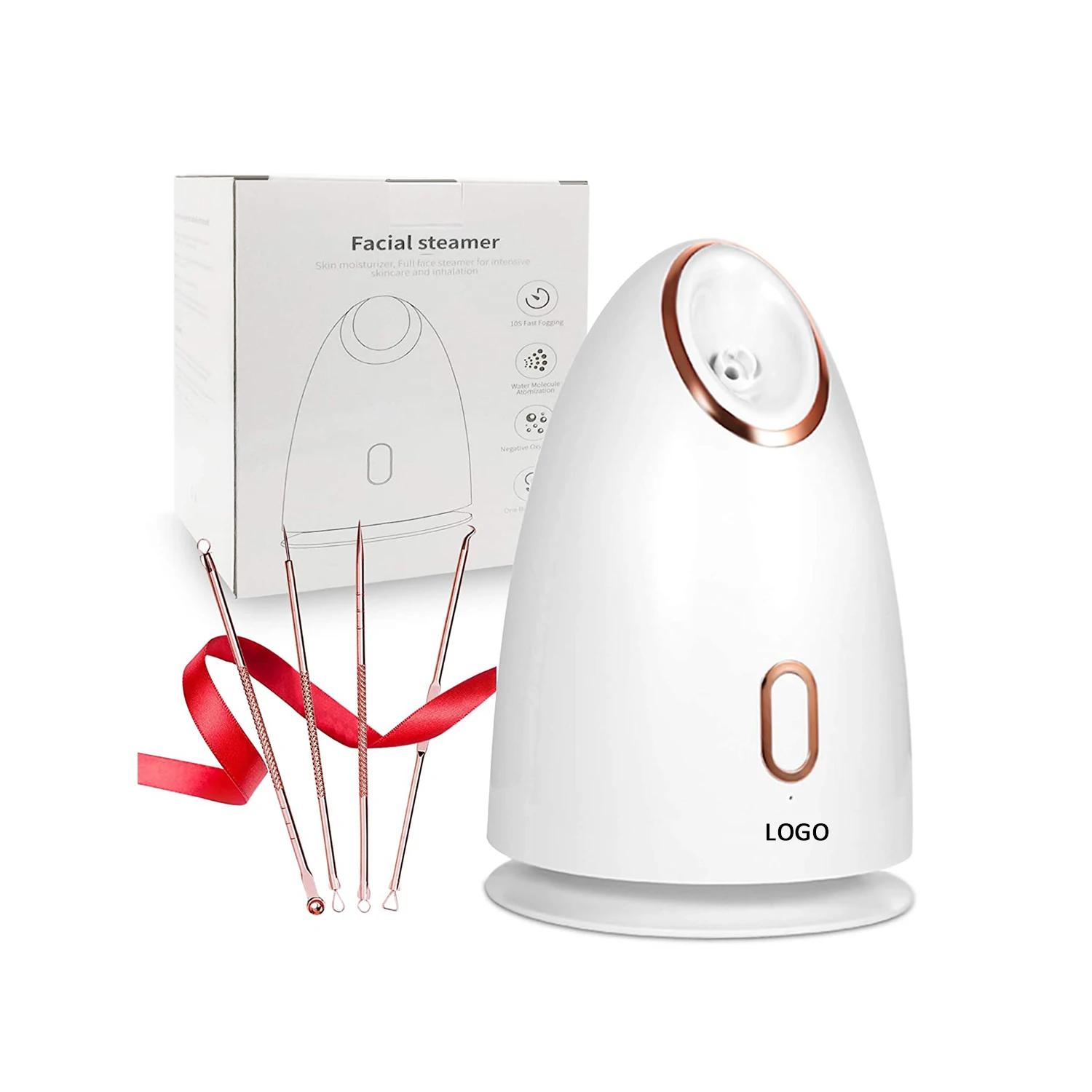 Отпариватель для лица Спа Увлажняющий термальный глубокий очищающий отпариватель для лица с горячим туманом