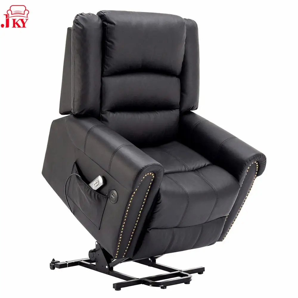  JKY Furniture Wholesale Leather Electric Adjustable Recliner Power Lift