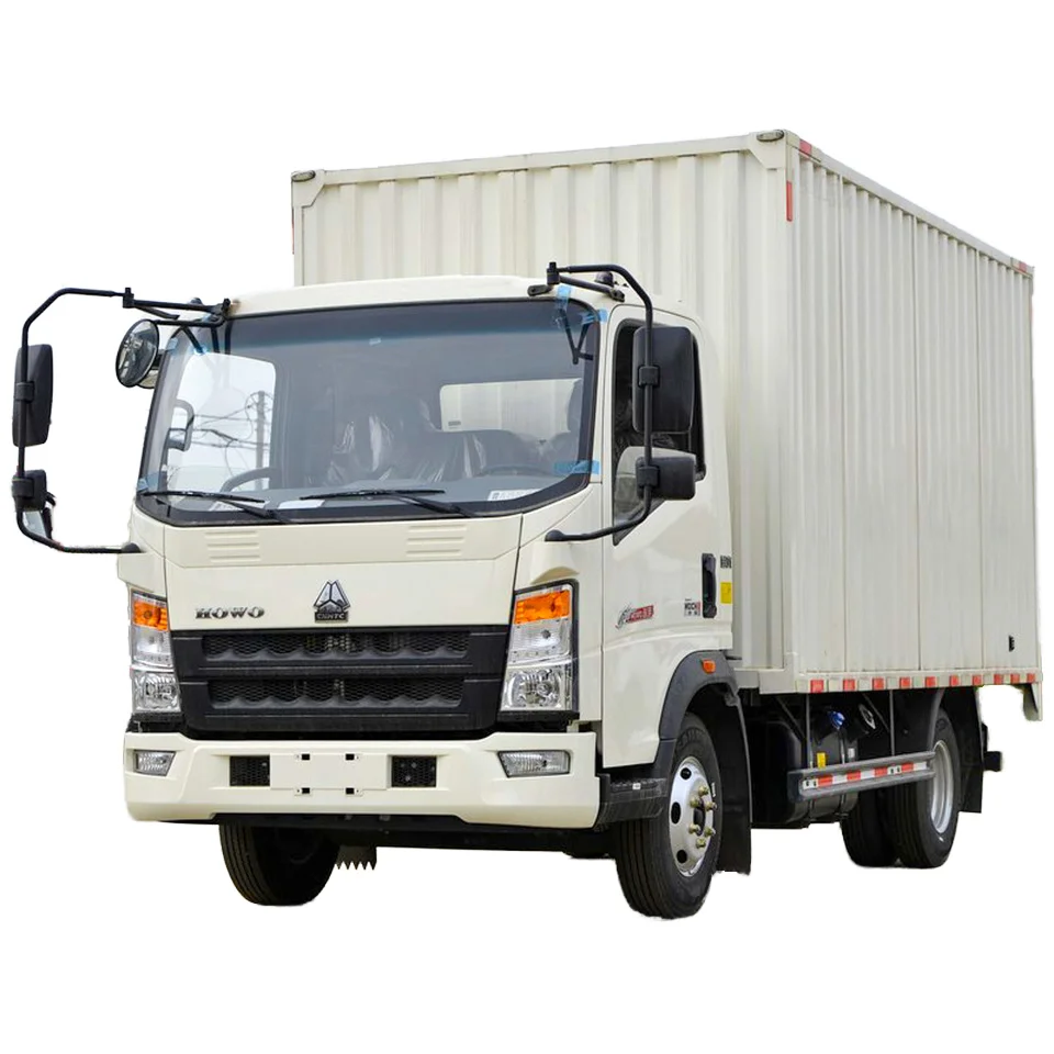 High-cost Performance Light Truck: Sinotruk HOWO Chase Dream 140HP 4.15m Single Row Box Van Truck