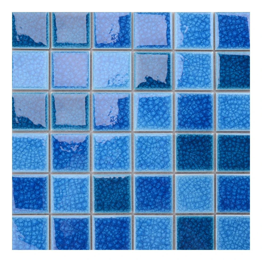 Mosaic New Design Swimming Pool Mosaic Tile for Pool Glossy Green Color for Bathroom Porcelain Mosaic Tile
