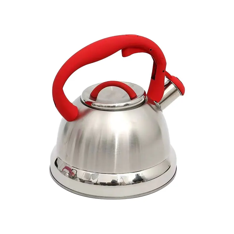 201 stainless steel kitchen cooking whistling kettle for induction cooker colored tea kettle