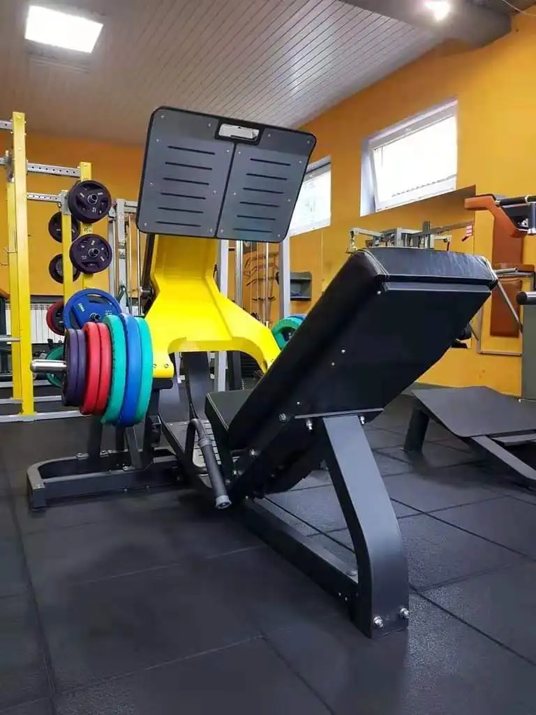 Factory price home gym fitness equipment plate loaded Leg Press