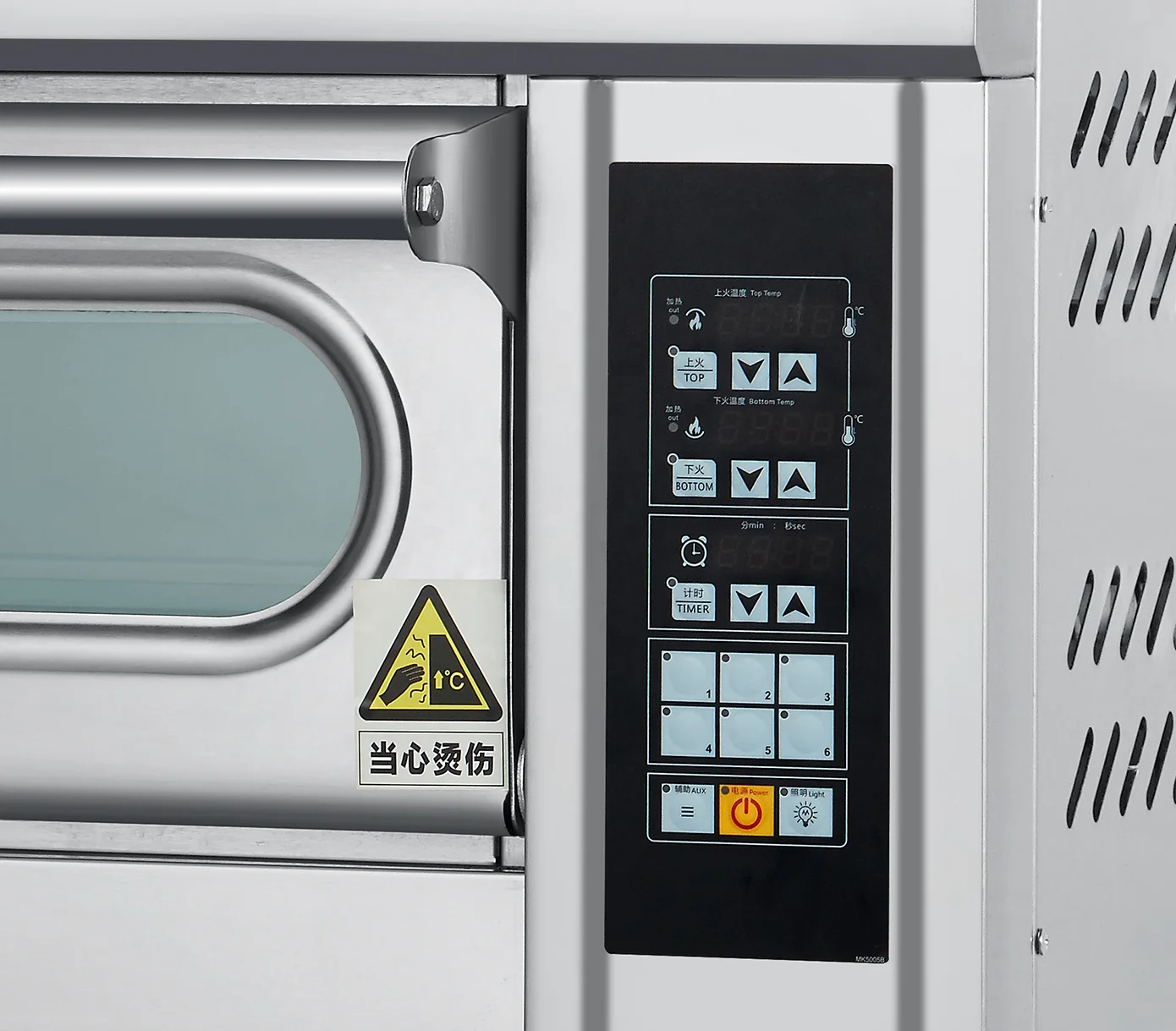 1 deck 1 tray micro-computer control panel electric commercial baking oven for baking bread and cake