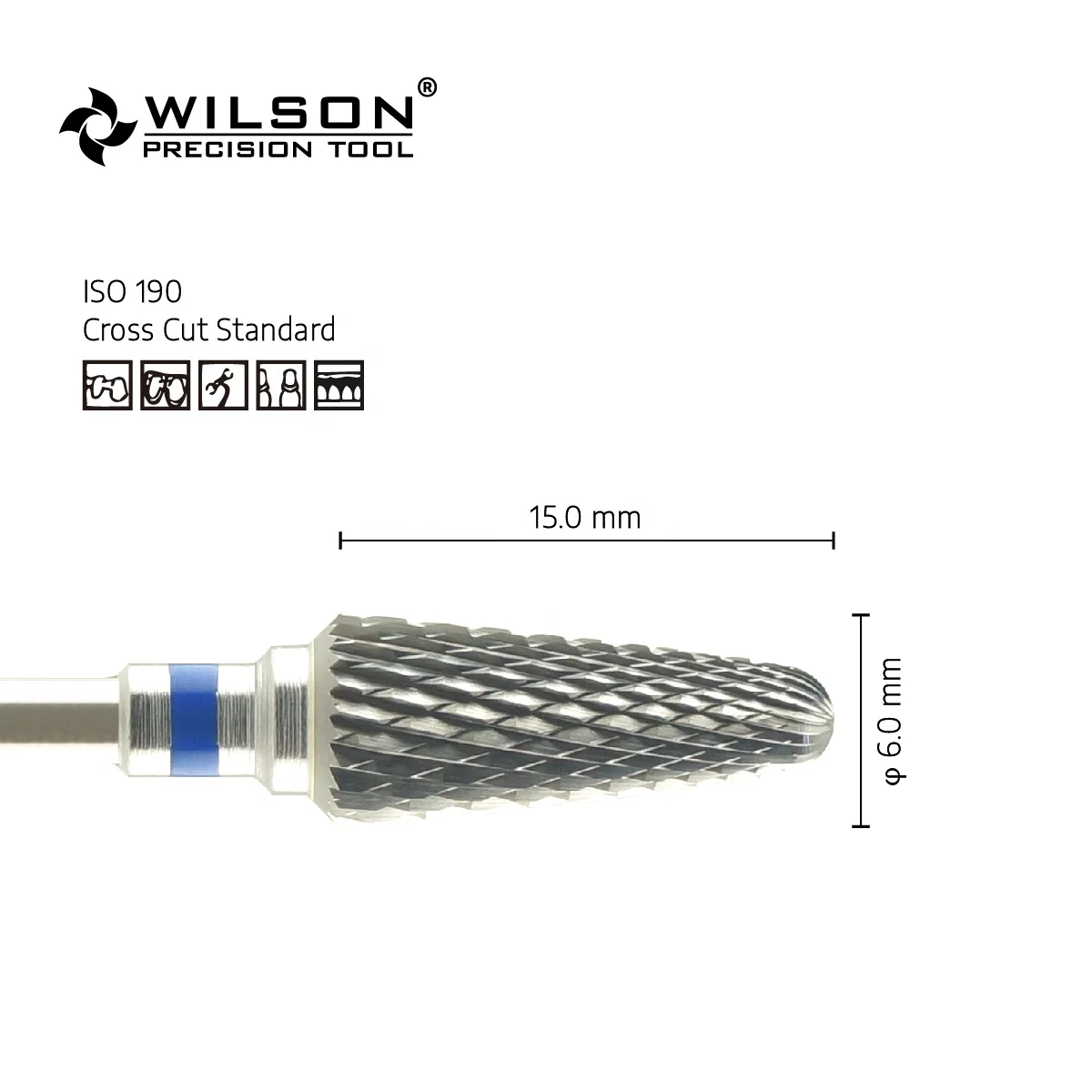 5000332 Tungsten Carbide  Bur for Dental Laboratory Used for Metal/Acrylic/Plaster/Dental Polishing invisalign