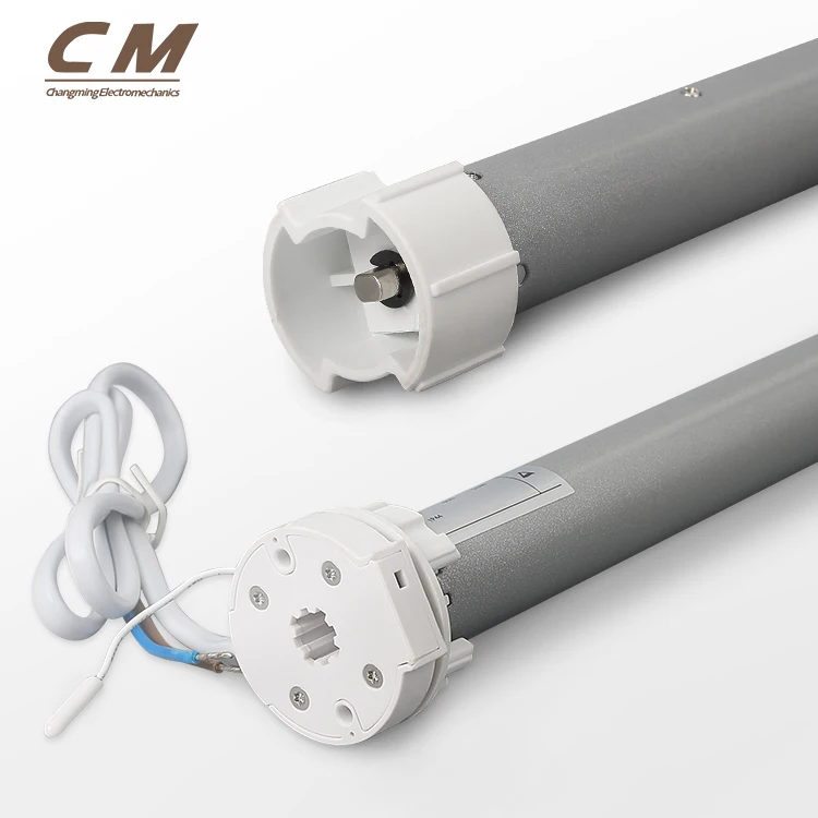 220V DM25 Tuya Wifi Electric Blind Motors Google Home Smart Blind Zebra Curtain Motorized Dc Tube Motor