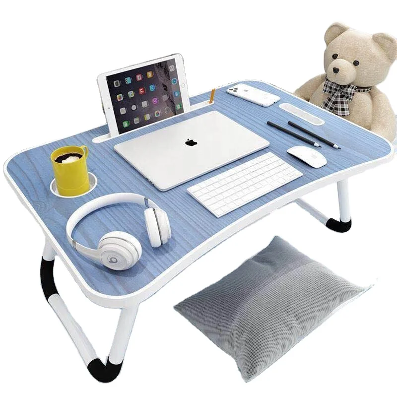 High quality foldable laptop desk gaming table on bed computer table in dormitory