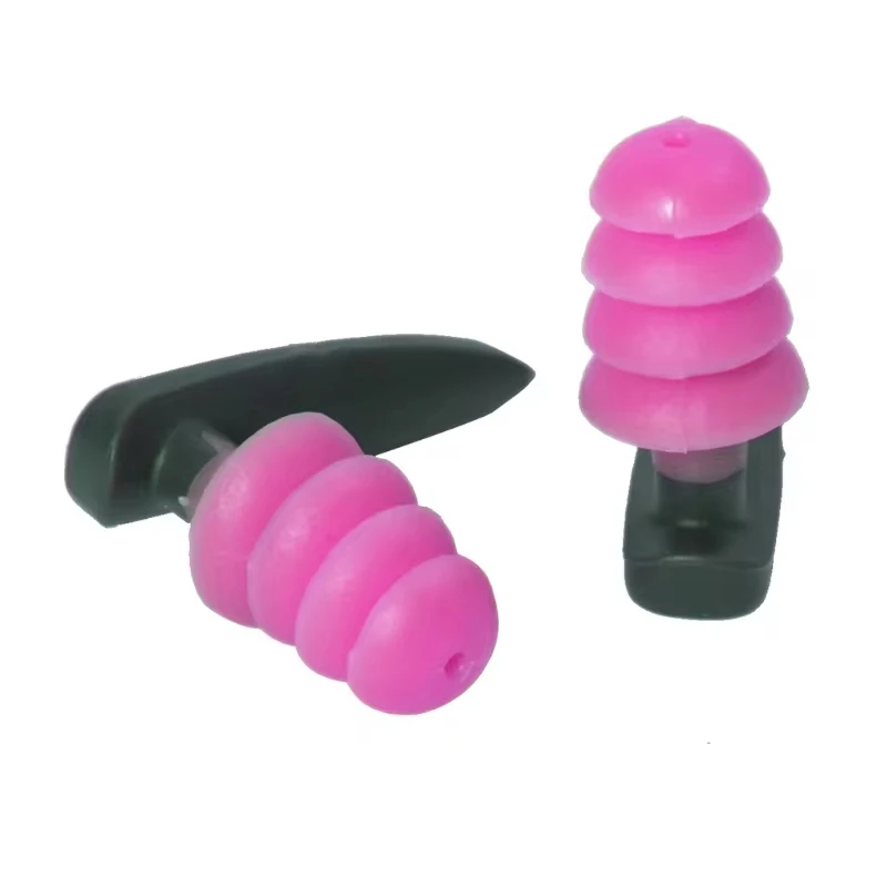 Silicone Swimming Ear Plugs Waterproof Noise Cancelling Reusable Earplugs Drop Shipping