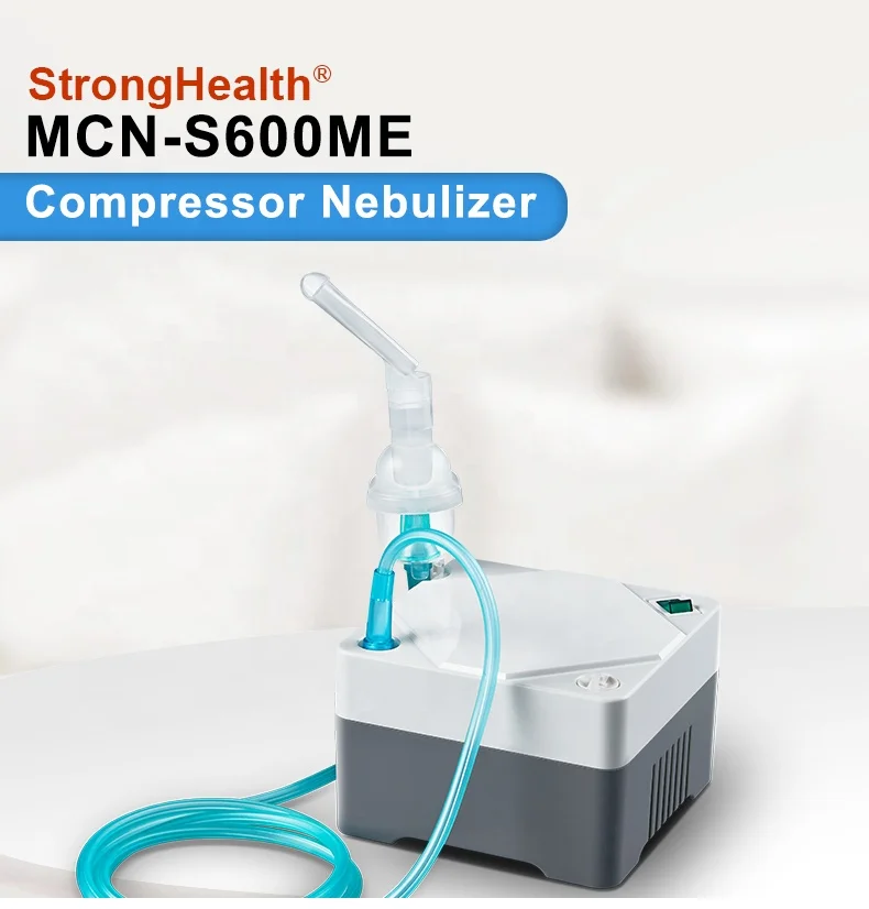 Air Compressor Nebulizer for Aerosol Therapy With CE ISO Home Inhaler Nebulizer Class II Portable Medical Ultrasonic