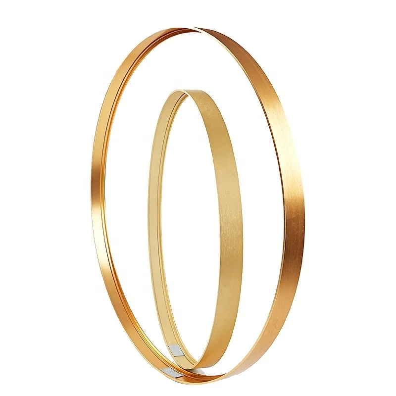 Favorable Price 12x12 mirror frame Gold Frame Aluminum Profiles Extrusion Profile high quality