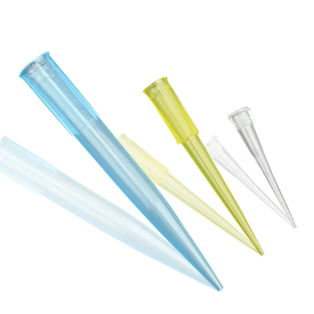 china manufacturers sterile autoclavable blue yellow white filtered disposable plastic transparent 200ul 1ml 5ml pipettes tips