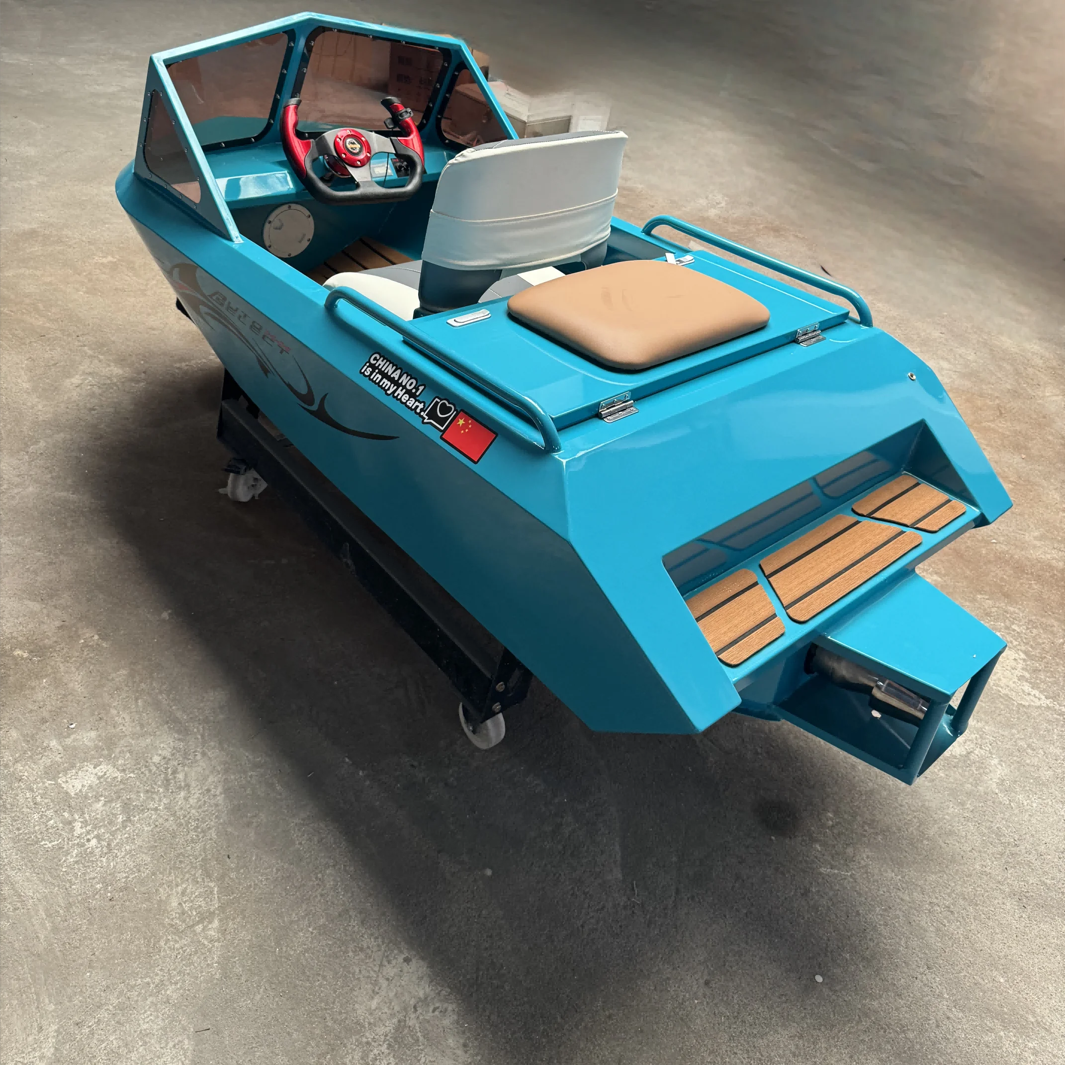 10KW 15KW 20KW Aluminum Mini Jet Boat