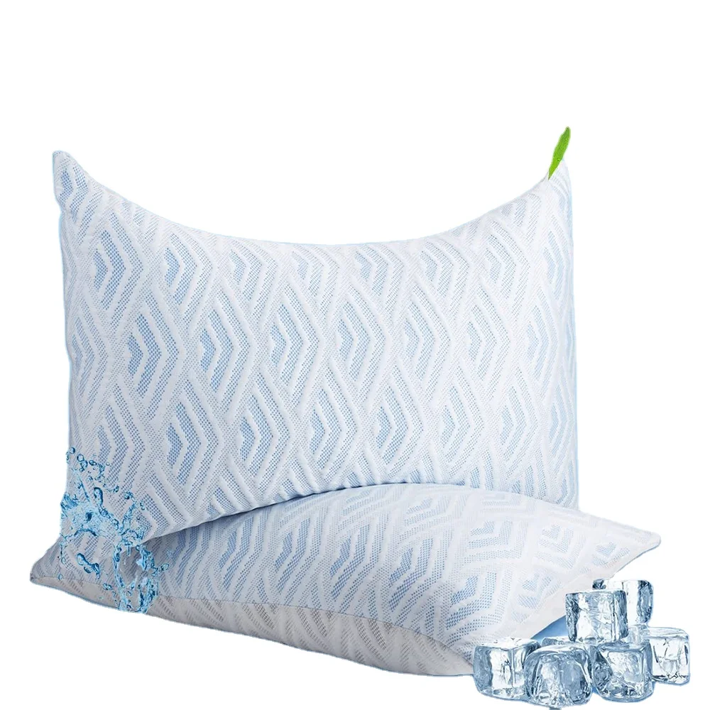 COOLING Amazons best sellers medical orthopedic pillow cervical neck bamboo pillow case aqua gel almohada viscoelastica cool gel pillow