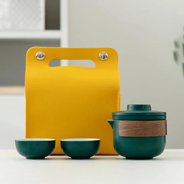 Портативный керамический чайник для кофе и чая