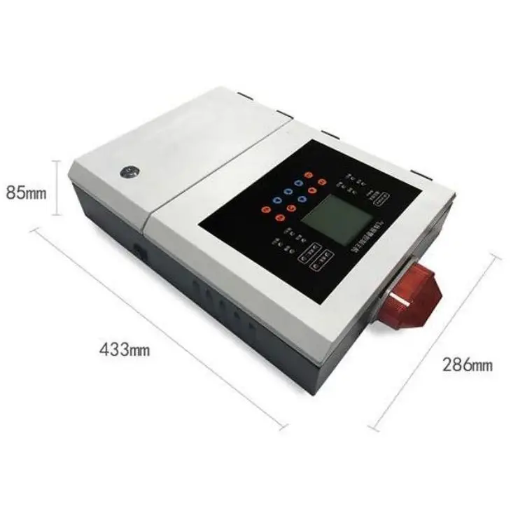 OEM ODM 99-Channel gas alarm controller 485 Signal Output LCD Display Panel ZX100-A gas control panel