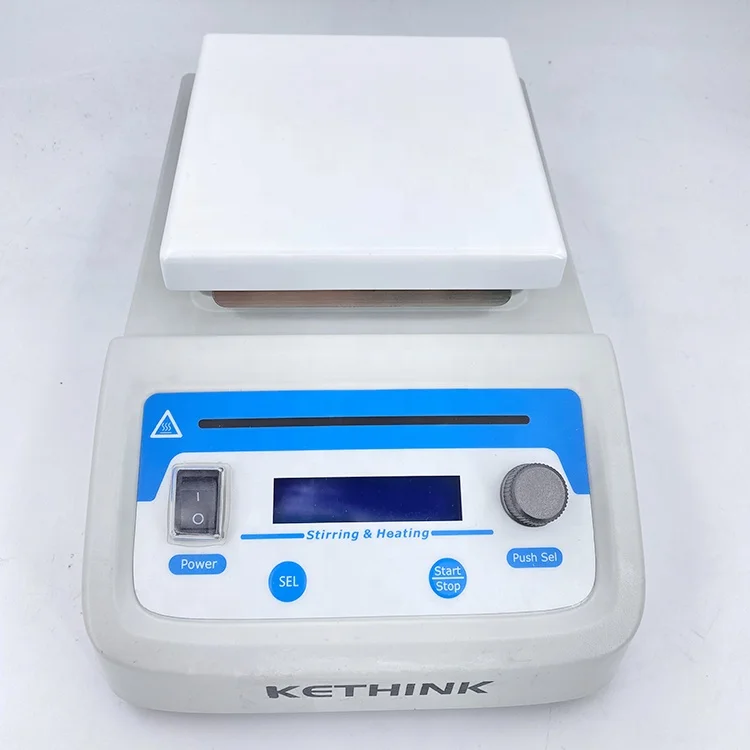 KT-MS350-H lab heated magnetic stirrer with Max. stir bar 50mm Max Capacity 3 litre for sale