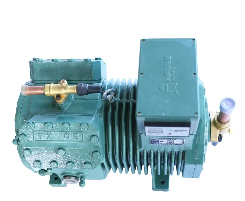 8.5HP low temperature piston type semi hermetic cylinder refrigeration compressor