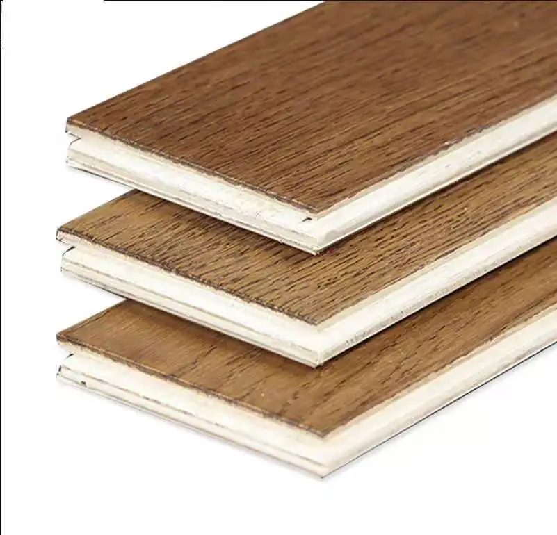 Oak herringbone multi-layer board Brushed UV Lacquer engineering wood flooring