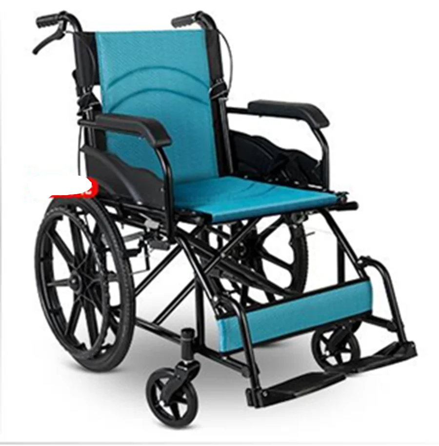 Folding Lightweight manual  Portable Folding Back Wheelchair for the Adult And Elderly