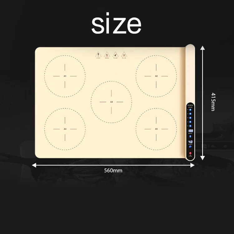 Hot Plate for warming dish tabletop flexible multi-functional food insulation board