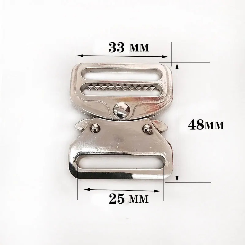 Wholesale 25mm/32mm/40mm Zinc Alloy Side Release Adjustable Buckles Backpack Buckle Safety Buckle