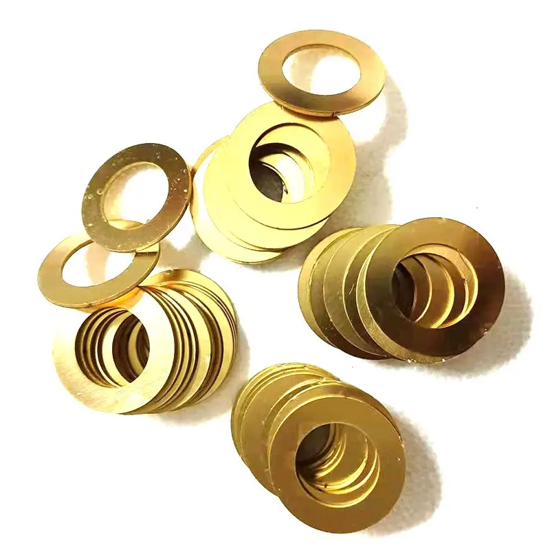 Brass sheet cnc customized with laser cutting machine for decoration