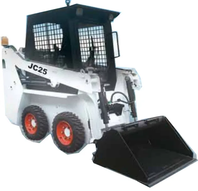 hot Skid steer loader JC25 with 25hp engine loading capacity 380kg mini skid loader for sale