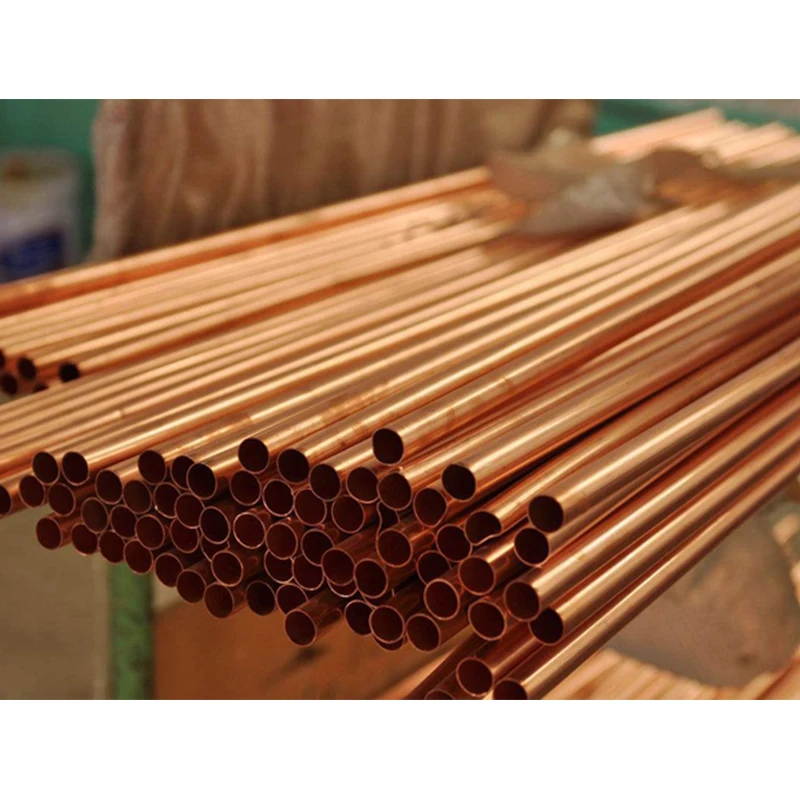Copper tube manufacturers supply thick wall brass copper pipe 516 H65 precision pancake copper tubes spot
