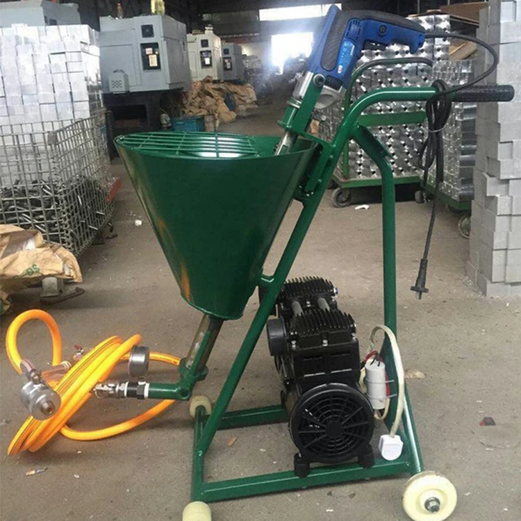 Electric Power Automatic Electric Wall Concrete Cement Plastering Mortar Plaster Spraying Machine
