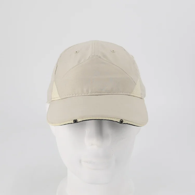 wholesale outdoor unstructured LED fishing head light baseball cap with light