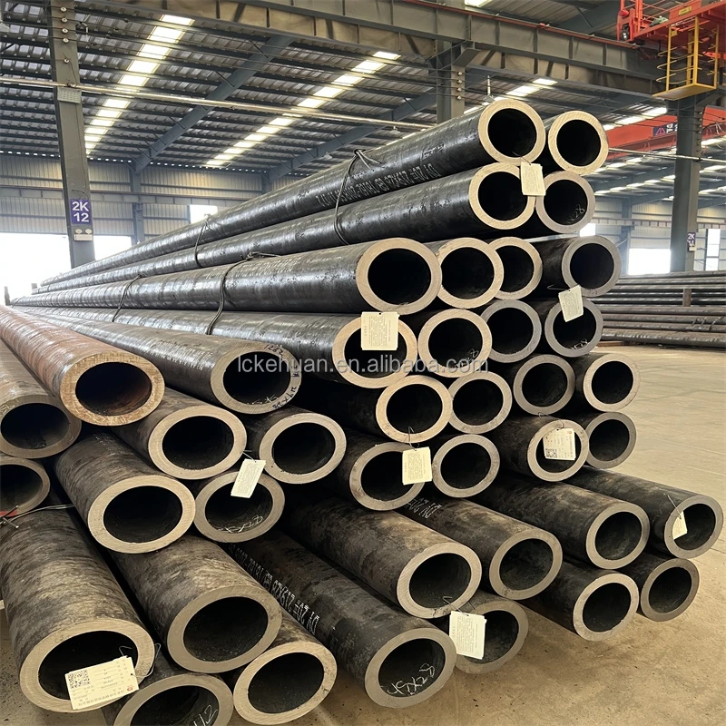 Factory Supply API 5L ASTM A106 A53 Grade B Sch40 Oil and Gas Pipeline Hot Rolled Carbon Steel Pipe Black Iron Round Seamless St