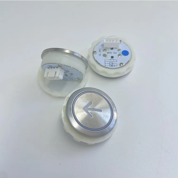 Otis Kone Made In China Elevator Buttons Lift Push Round Button For Elevator