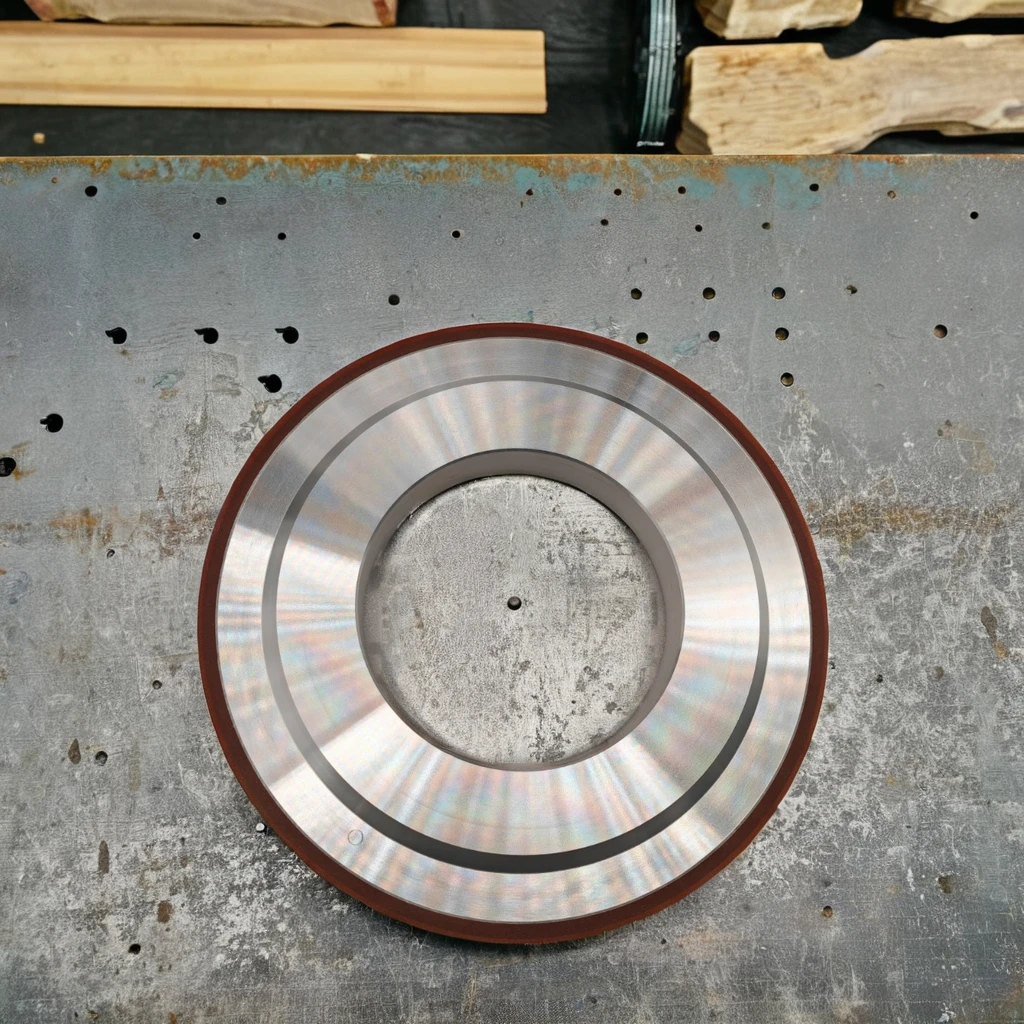 14A1 Resin Bond CBN Grinding Wheel Diamond Cup for Sharpening Carbide Circular Saw Blades for Aluminum & Deburring Dish Pattern