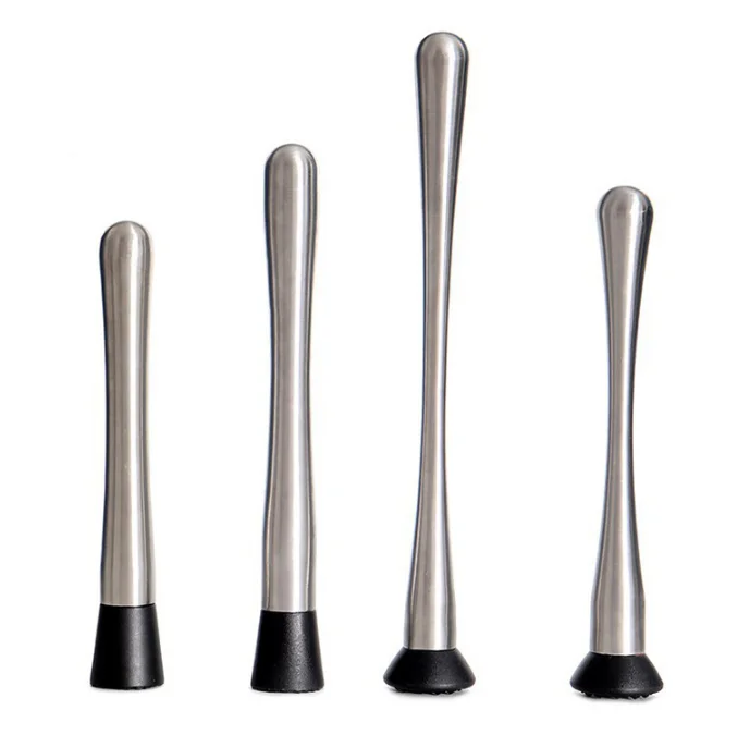 DFU0180 Bar tools Stock wholesales and customized Stainless steel curve shape muddler