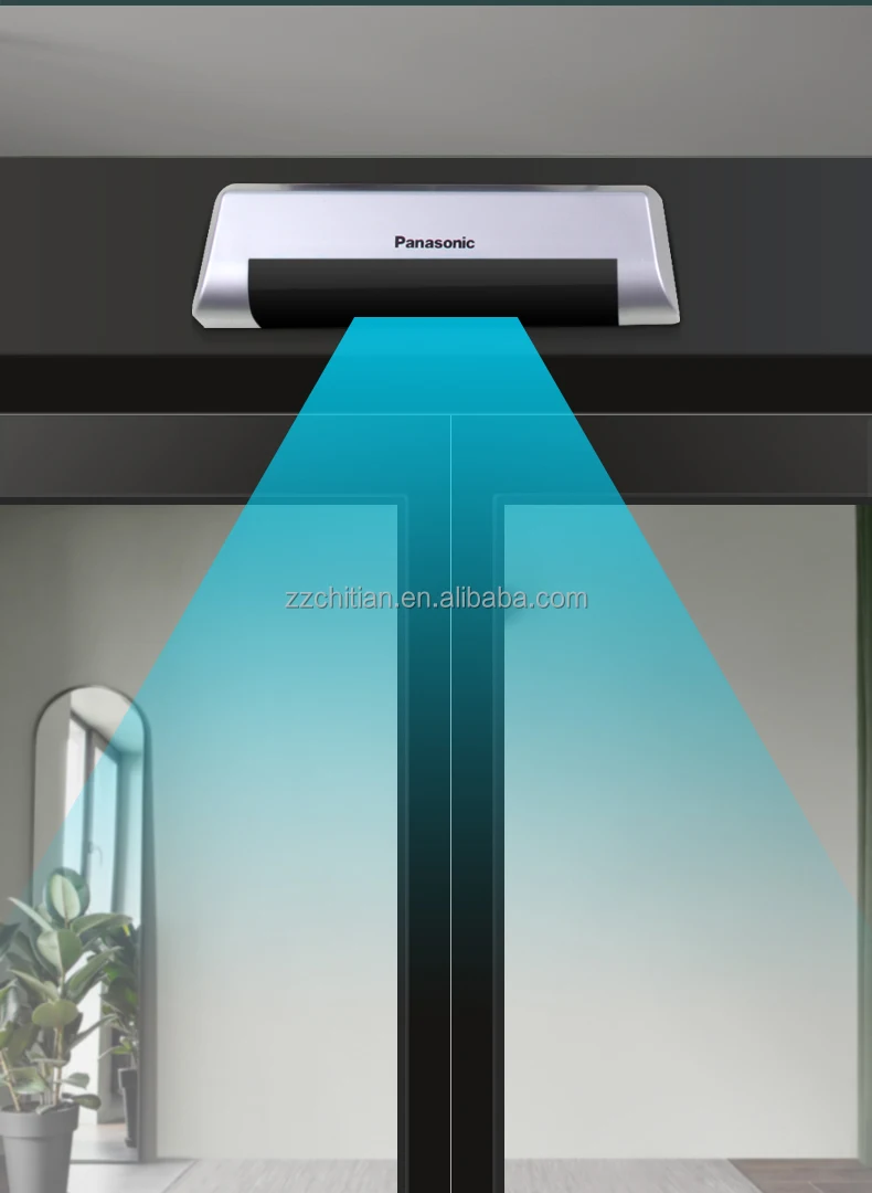 Japan Panasoni 120 automatic sliding door electric door unit 120kg shopping mall hotel channel door