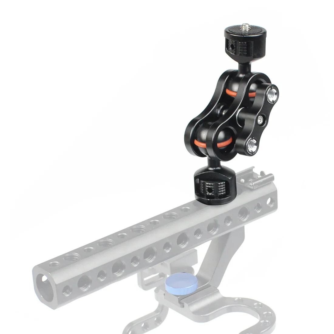 Reasonable price Magic Arm 360 Rotation Articulating Clamp 1/4' Screw SLR Bracket double ball head camera mount clamp